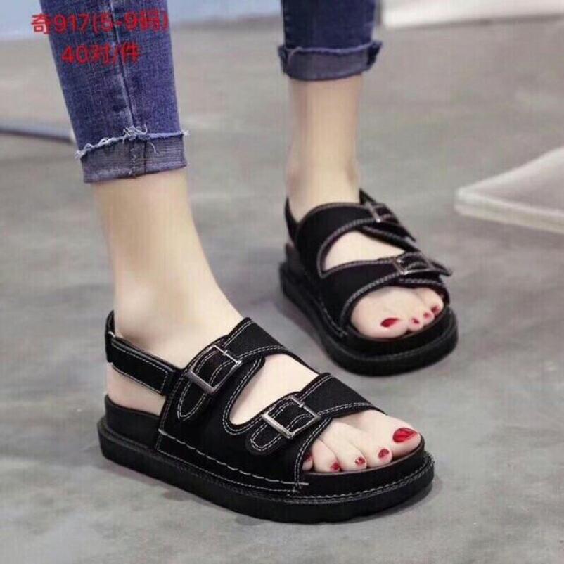 Sandal nữ khoá ngang LINH SHOP giá rẻ