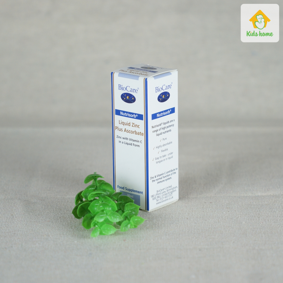 Bio Care Kẽm Và Vitamin C Dạng Nước