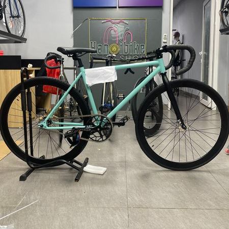 Bộ vành xe đạp Fixed Gear Hub XJ bạc đạn Đen 4cm