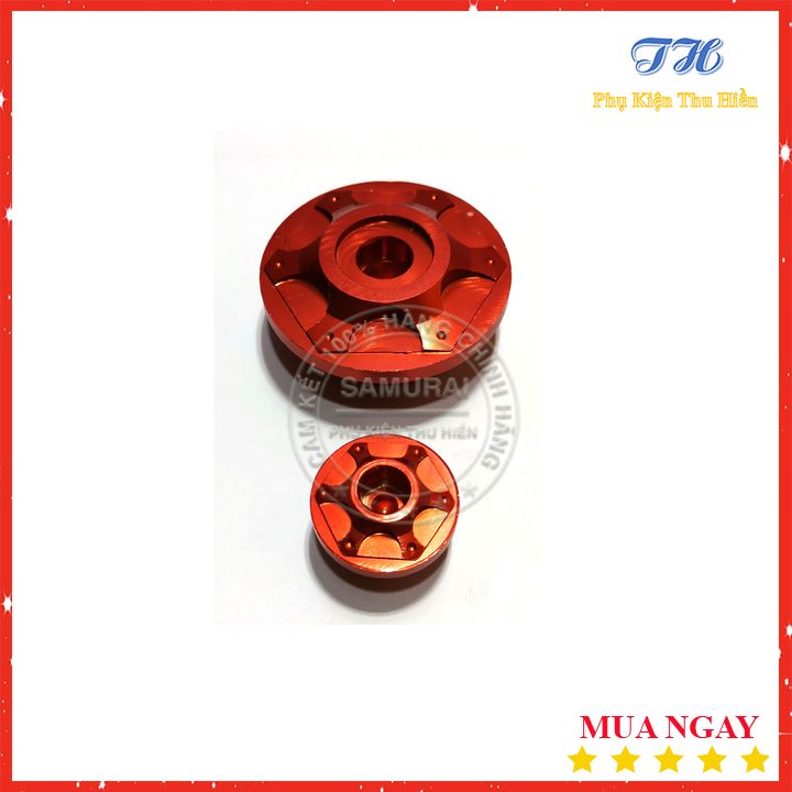 Ốc Mâm Lửa Nhôm Cho Xe Hon Da Và Ya Ma Ha Cực Chất