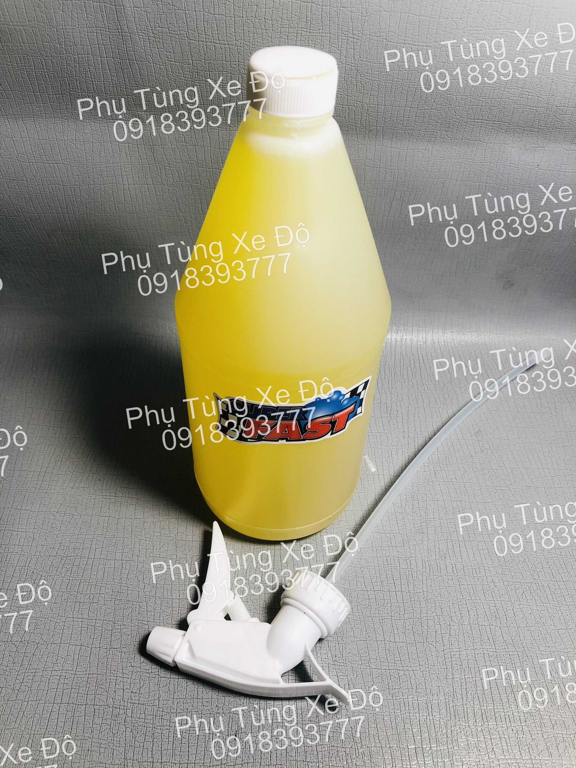 SUPER FAST DUNG DỊCH TẨY RỬA ĐA NĂNG DUNG TÍCH ( Chai lớn 1 lít ) ( Màu Vàng )