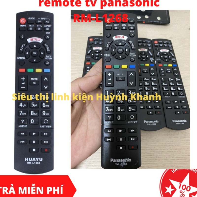 Bảng giá REMOTE TV PANASONIC RM-L1268