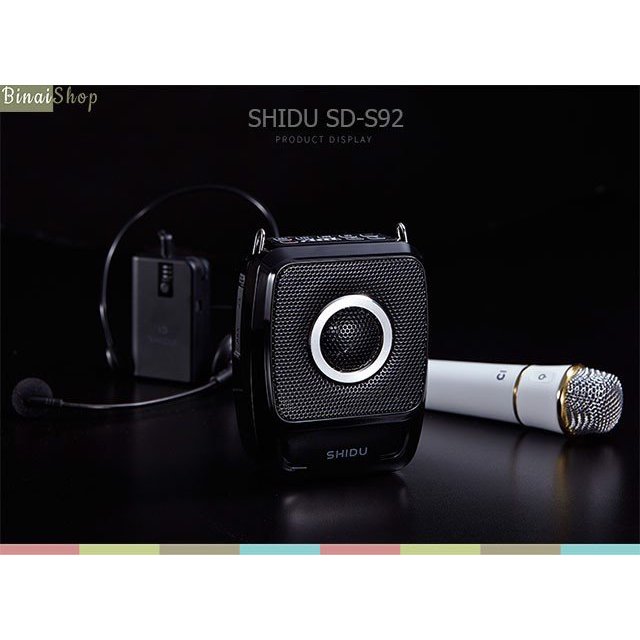 Máy trợ giảng không dây Shidu SD-S92 ( 2 micro)