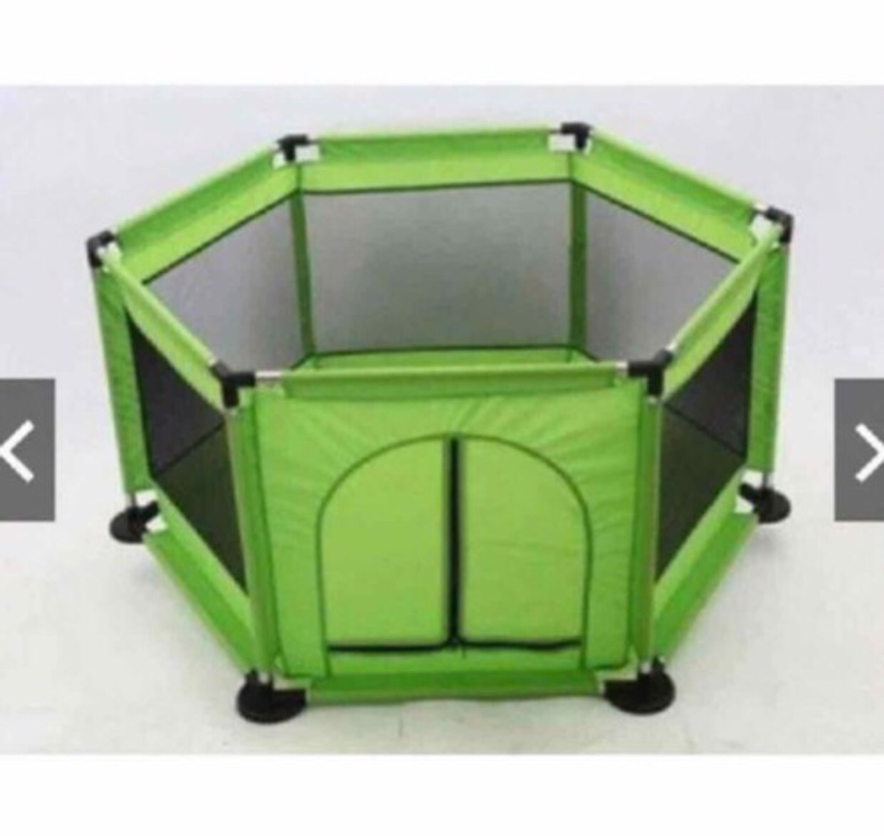 Quây cũi kiêm nhà bóng khung inox cho bé