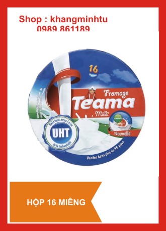 Phô mai Teama Ai Cập hộp 16miếng 240g