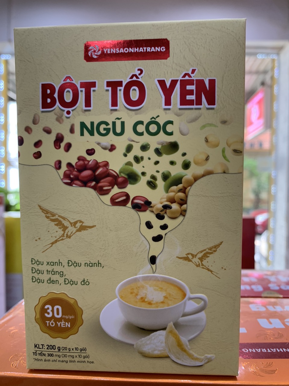 bột tổ yến ngũ cốc