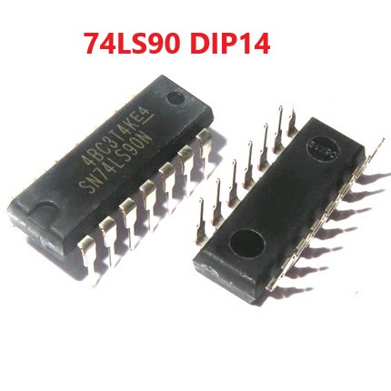 Ic số 74ls47 dip 16, 74ls90 dip 14 chân cắm