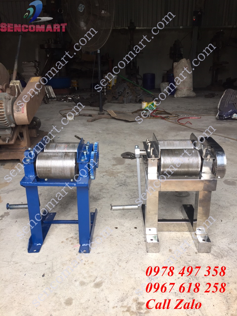 Máy thái bì thép siêu rẻ tại Sencomart