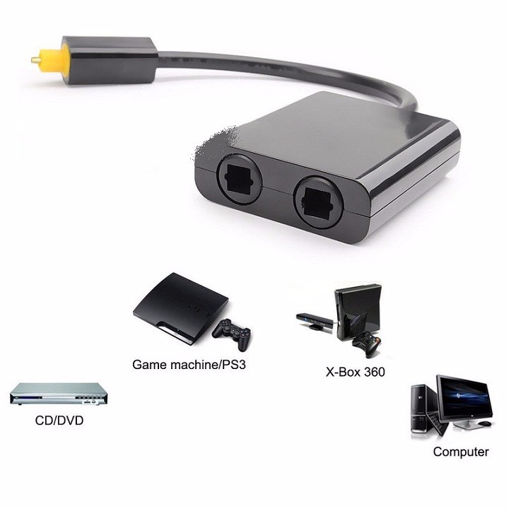 Dây chia Audio Quang Optical 1 ra 2