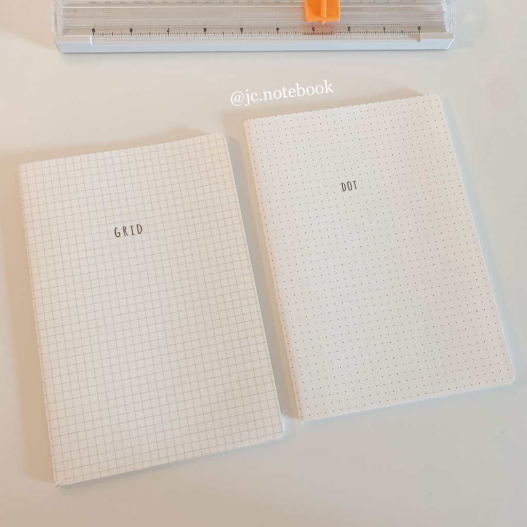 Sổ Dot Grid Chấm Bi / Ô Vuông size A5 / B5 - Sổ Làm Bullet Journal