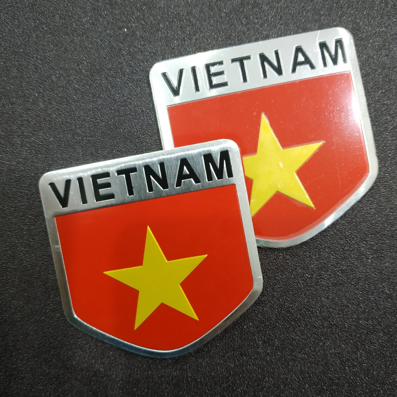 Tem nhôm dán xe Việt Nam siêu chất