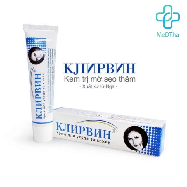 Kem hỗ trợ trị sẹo mờ thâm rạn da Klirvin 25g [Chính hãng của Nga]