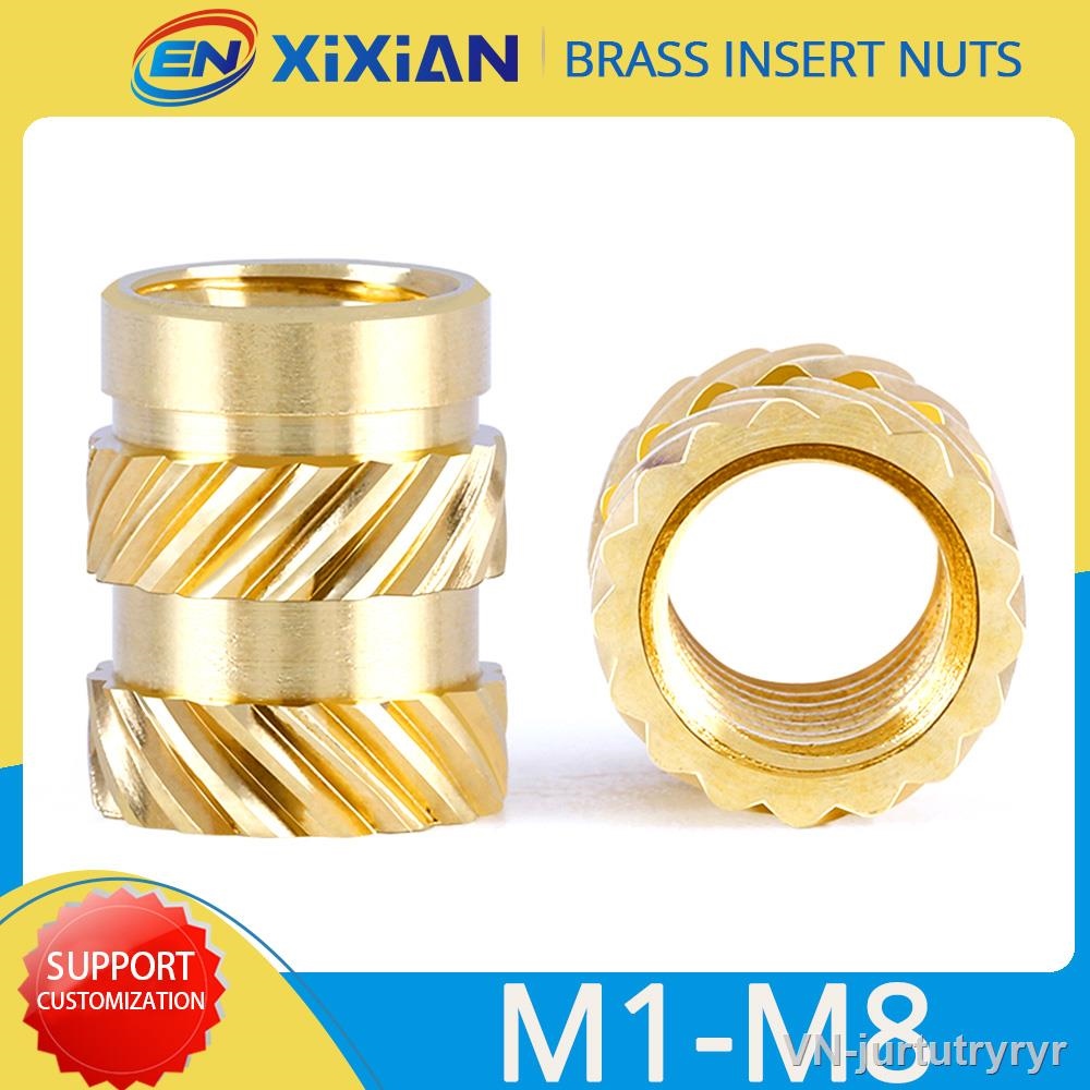 【hot】■ M1 M1.4 M1.6 M1.7 M2.5 M4 M6 Insert Hot Melt Knurled Thread Injection Molding Embedment