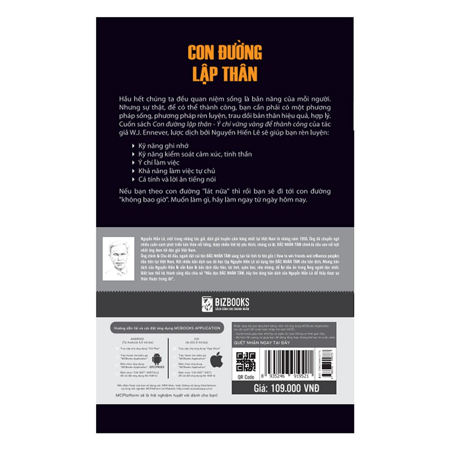 Cuốn sách Con Đường Lập Thân