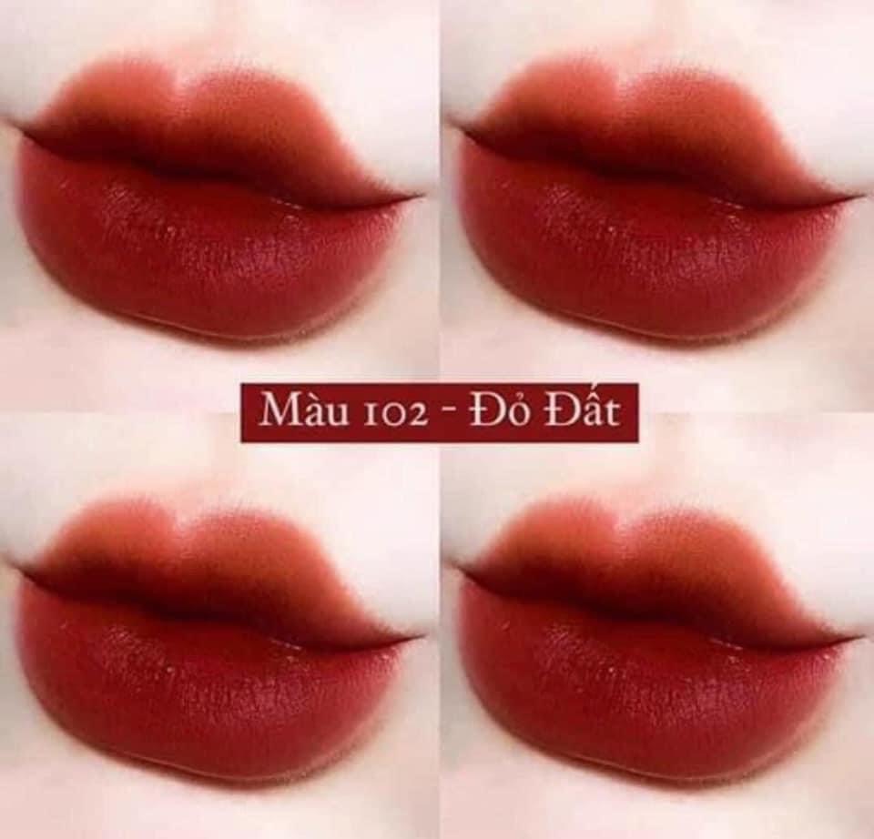 Son Kem Siêu Lì Peripera Ink The Velvet ( đỏ nâu, cam, đỏ đất )