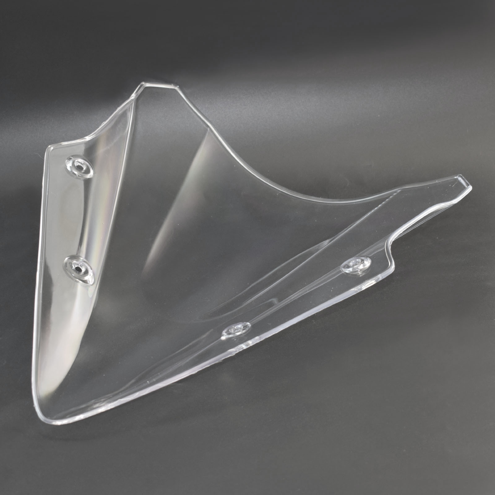 Motorcycle Parts Double Bubble Front Windscreen Windshield Visor Screen Fly Shield Wind Deflector Cover ABS Plastic For KAWASAKI Ninja 650 650R EX 650 F EX650 ER6F ER-6F 2017 2018 2019 P/N 39154-0352