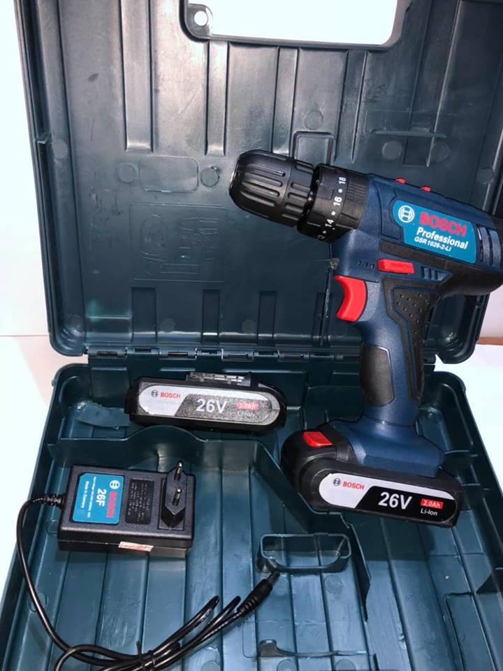 Máy Khoan Pin Bosh 26v - 2 Pin