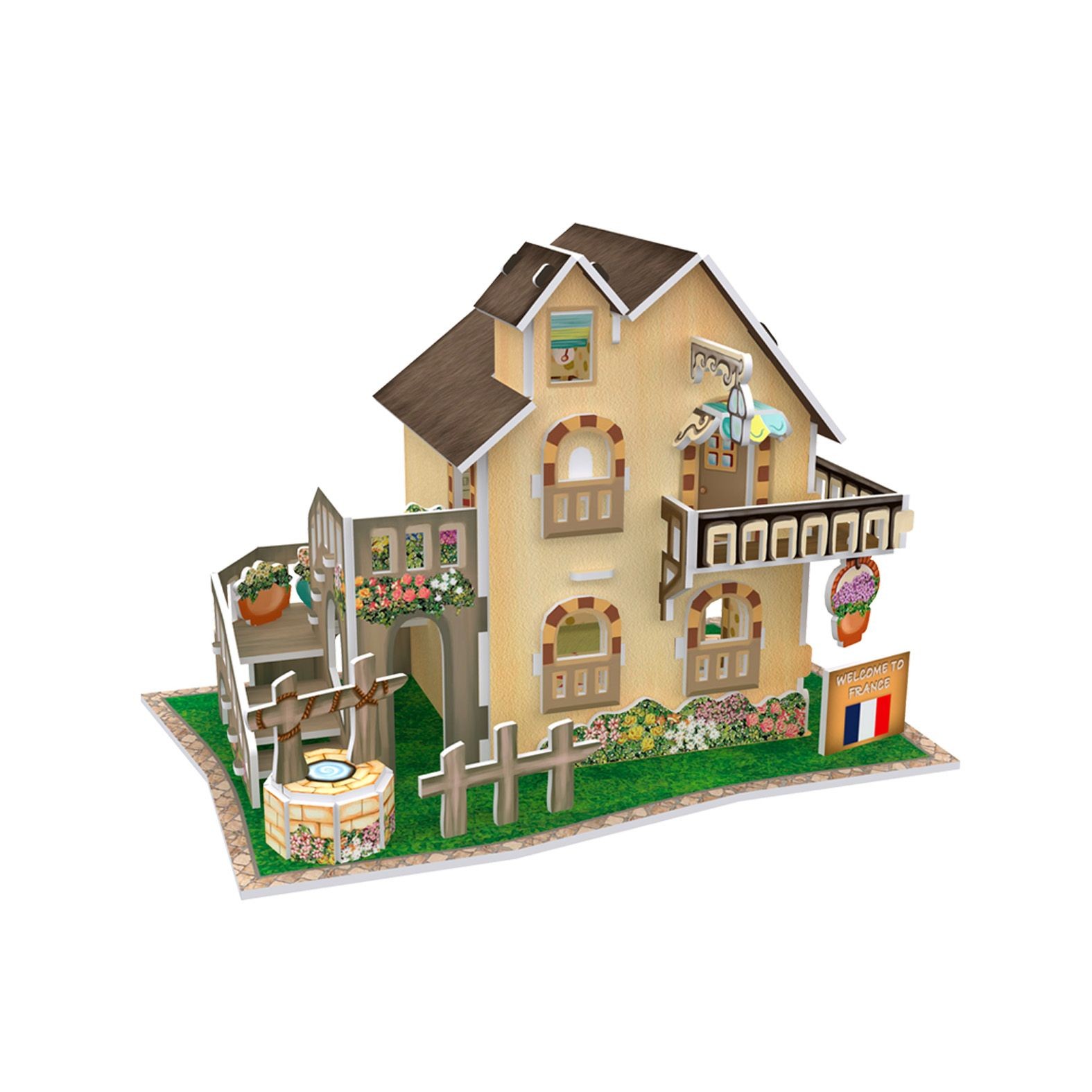 Mô hình giấy 3D CubicFun - France Style
