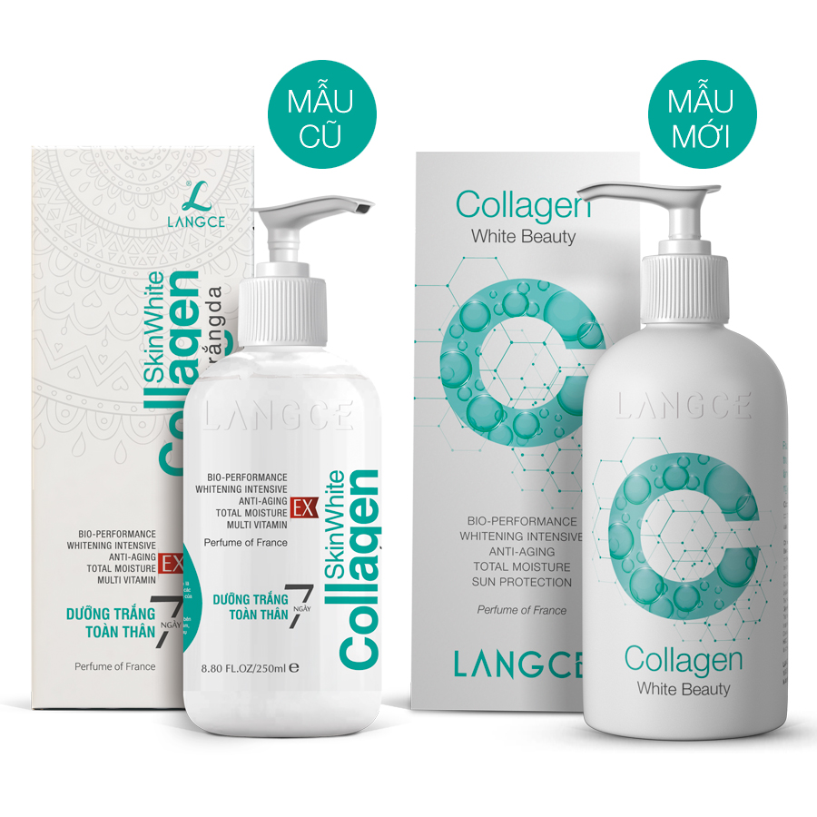 COLLAGEN TRẮNG DA TOÀN THÂN 7 NGÀY 250ml LANGCE