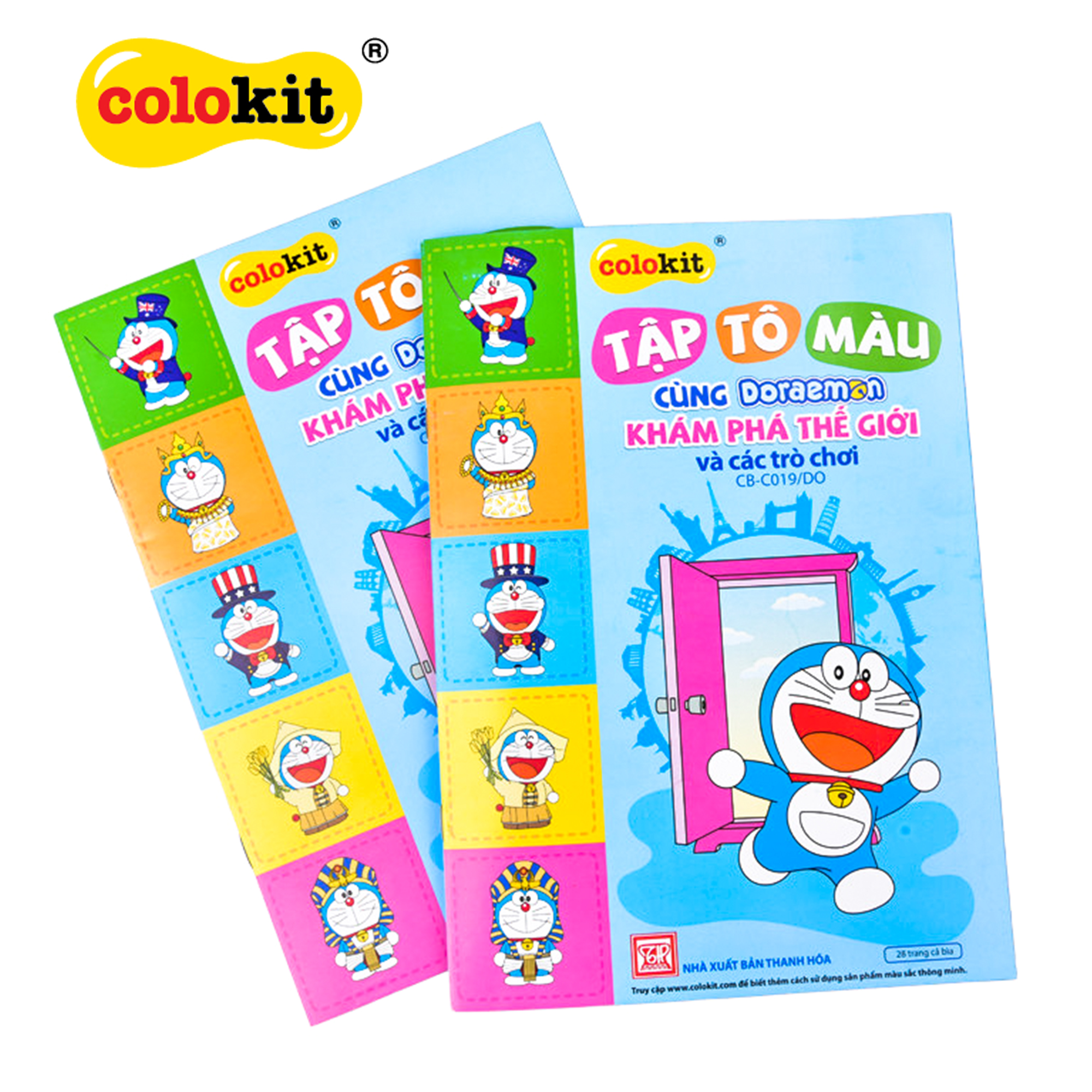 Tập tô màu Colokit CB-C019/DO