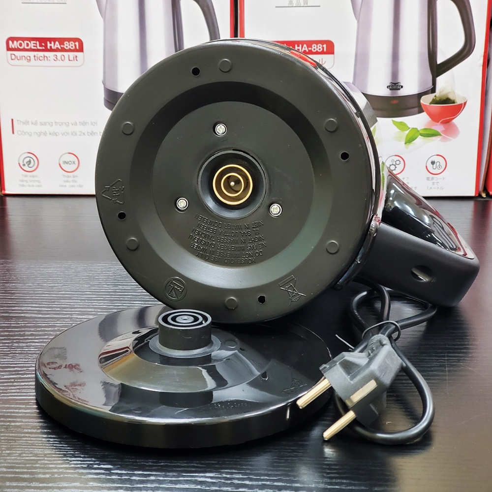 Ấm đun siêu tốc 3 lít LADOMAX HA-881