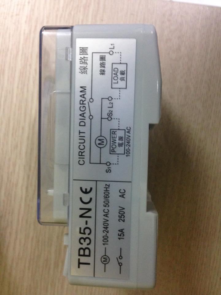 Rơle thời gian thực 24h Camsco TB35-N