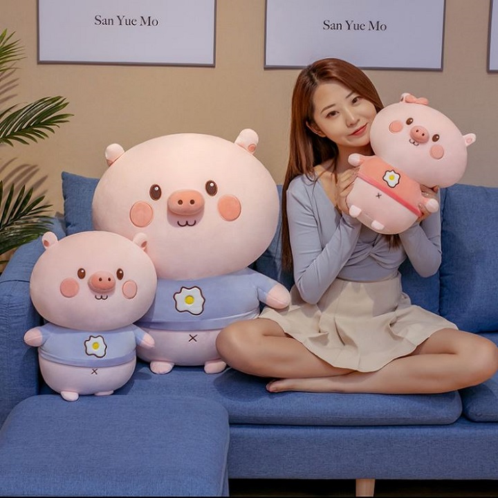 Gấu bông heo đất siêu dễ thương