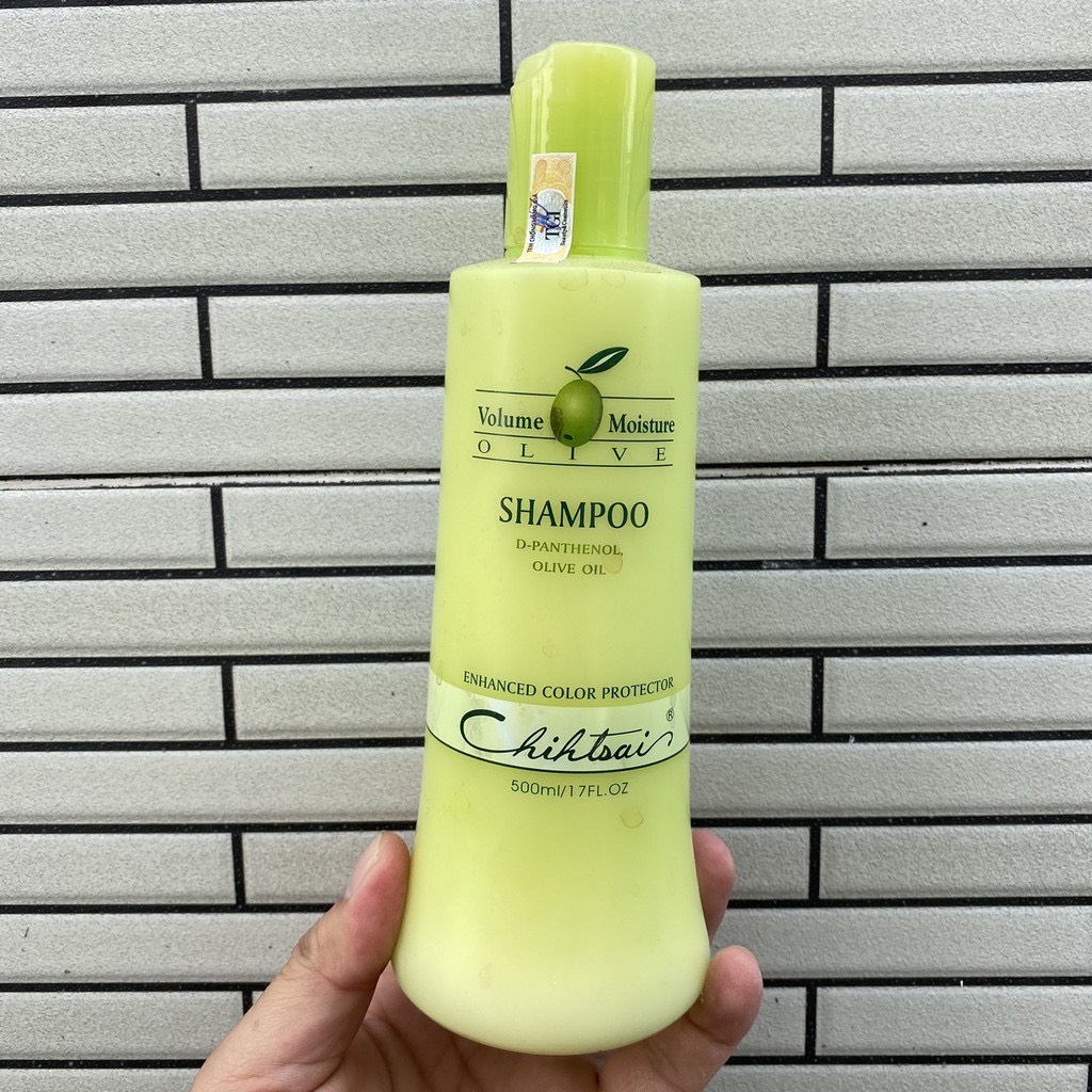Cặp dầu gội xả siêu mượt Chihtsai Volume Moisture Olive