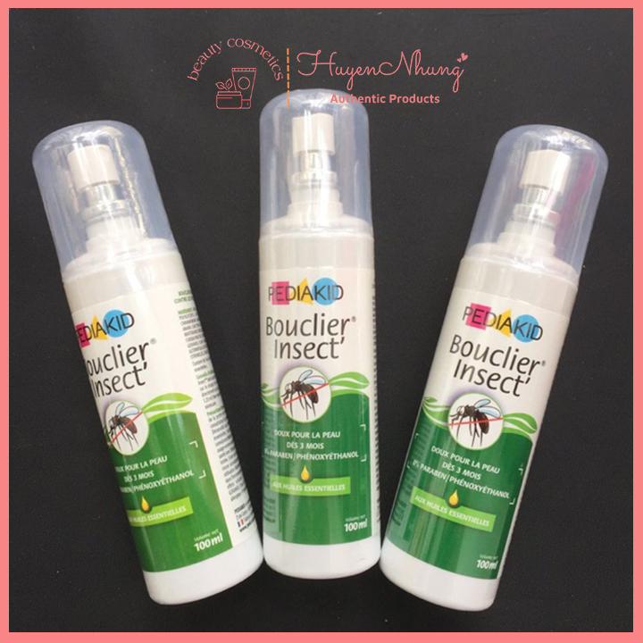 Xịt Chống Muỗi Pediakid Bouclier Insect 100ml