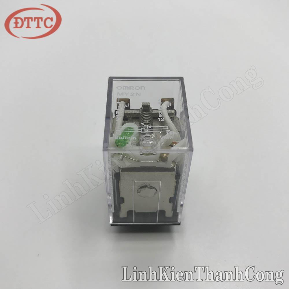Relay Trung Gian MY2N 12V 5A 250VAC 8 Chân