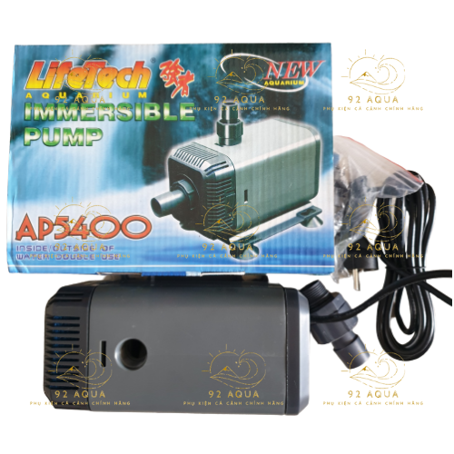 [Chính hãng] Bơm Bể Cá Lifetech AP5400 (150W - 3900L/H - 4.5M) - Máy Bơm Nước Hồ Cá