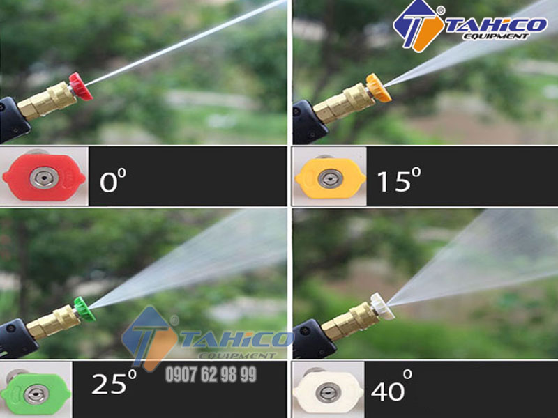 [HCM]Béc phun rửa xe cao áp 25 độ