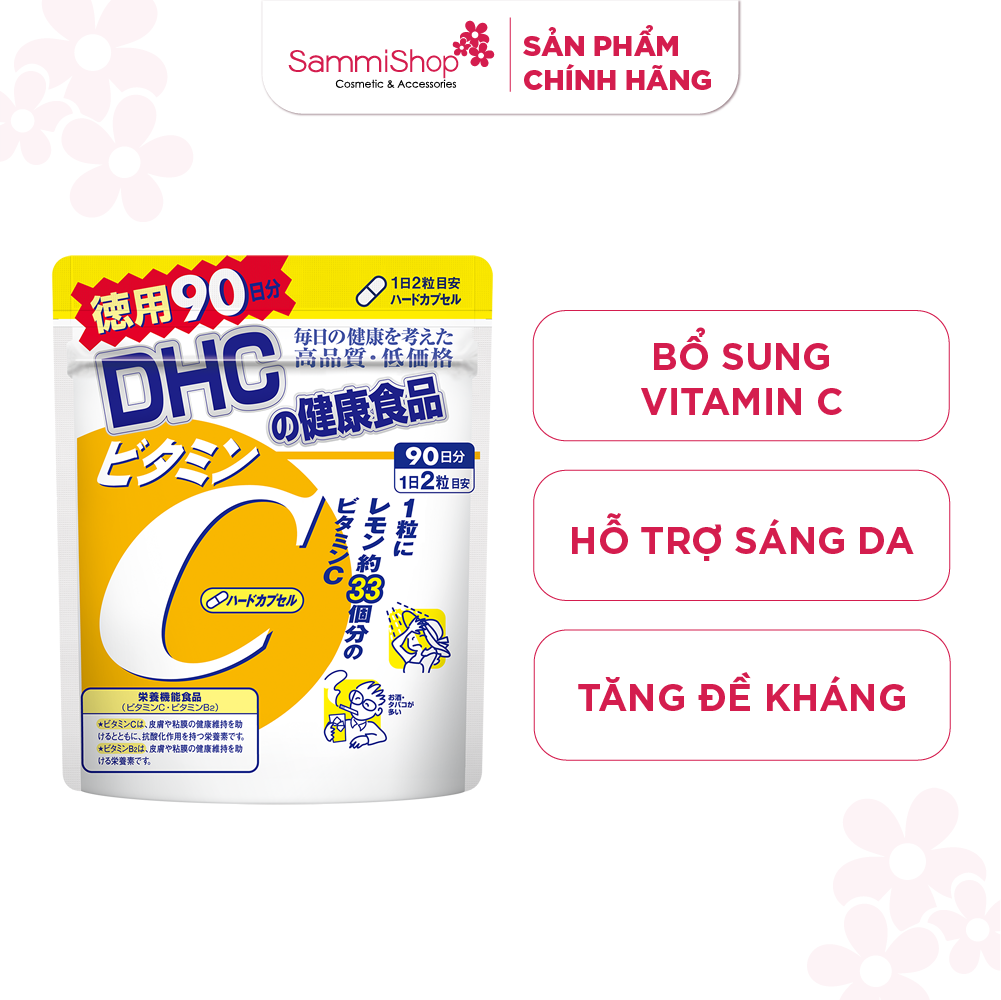 Thực Phẩm Bảo Vệ Sức Khỏe DHC Vitamin C Hard Capsule