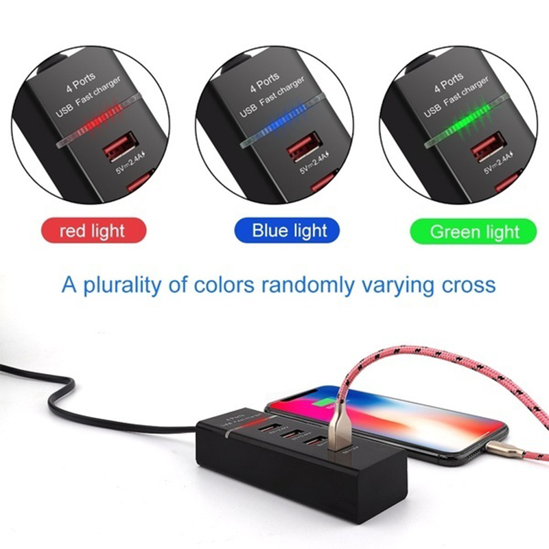 Ổ CẮM ĐIỆN SẠC ĐA NĂNG 4 CỔNG USB AAA
