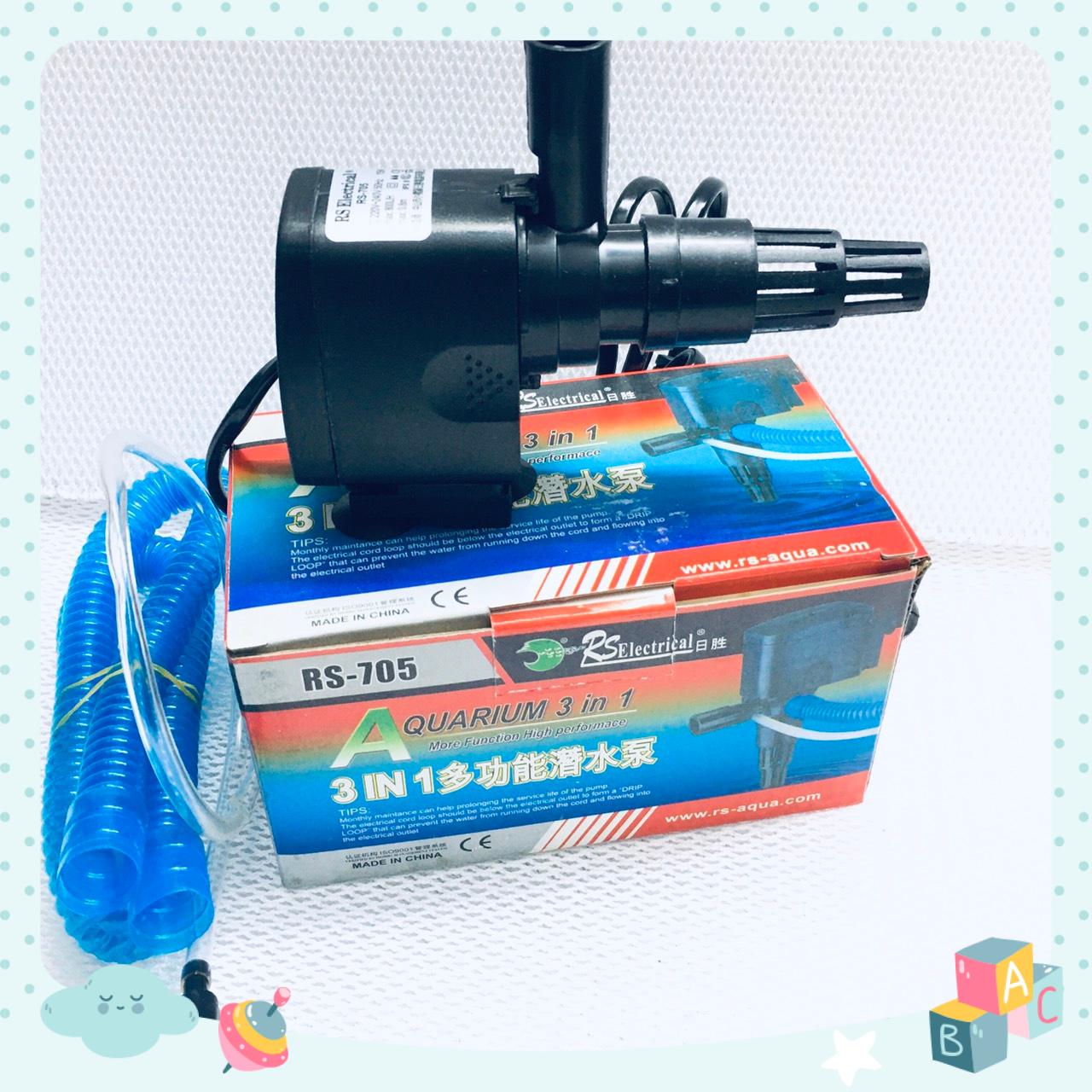 [Hoàn Tiền 10%][Giá hủy diệt] Máy bơm lọc nước RS 705 dành cho hồ cá cảnh
