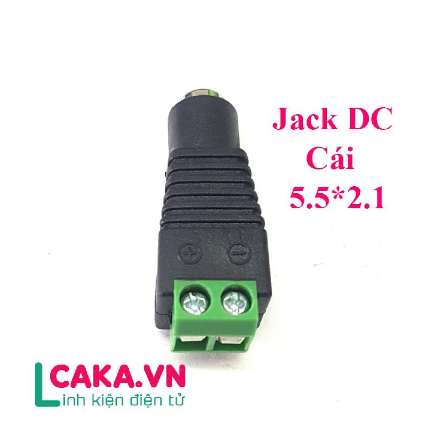 Jack DC nối nguồn cái 5.5*2.1mm