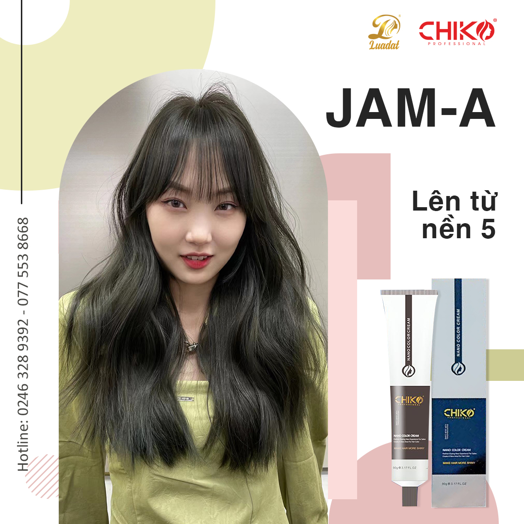 (GIÁ SỈ) Thuốc nhuộm tóc CHIKO màu thời trang không cần tẩy tóc (KHÔNG KÈM OXI TRỢ NHUỘM)