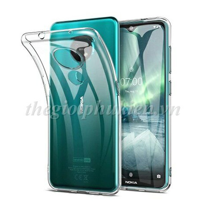 Ốp lưng Nokia 7.2 dẻo trong siêu mỏng 0.5 mm