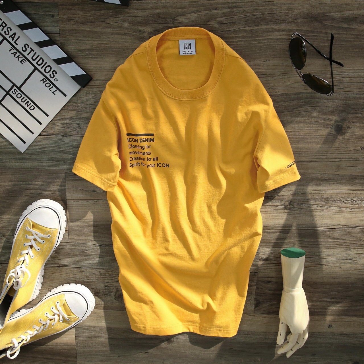 ÁO THUN NAM NGẮN TAY CỔ TRÒN THỜI TRANG Binstore94 MS726