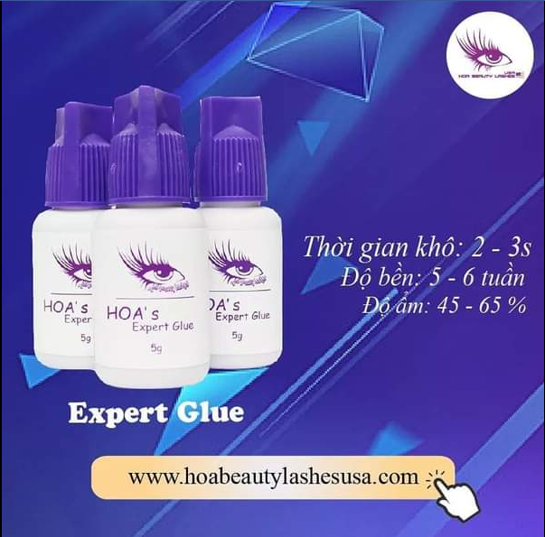 EXPERT GLUE (Keo nối mi) Hoa beauty Lashesvn