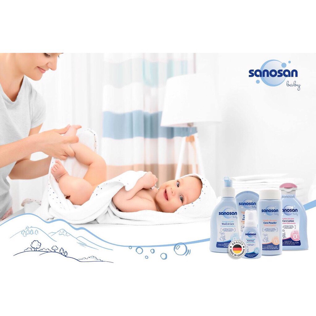 Dung dịch vệ sinh phụ nữ Sanosan Hoa cúc Chamomilla 200ml