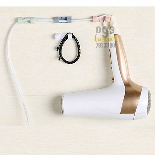 Combo 10 Kẹp Dây Điện Sắp Xếp Móc Kẹp Dây Điện