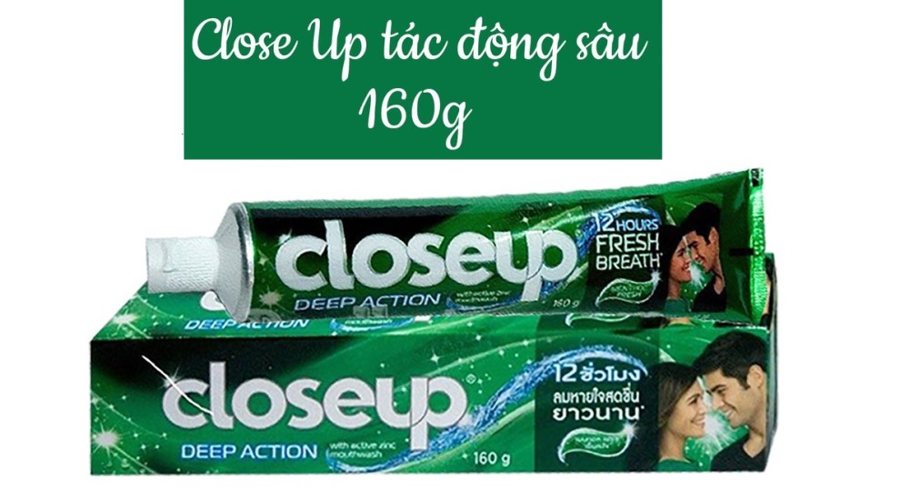 [HCM]Kem Đánh Răng Close Up Thái Lan 160gram [chính hãng]