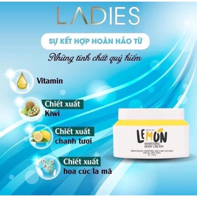 [HCM]BODY LEMON CHANH ( mẫu mới )