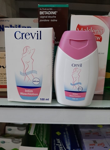 Dung Dịch Vệ Sinh Phụ Nữ Cao Cấp CREVIL Đức (100ml)