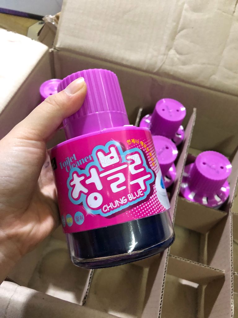 COMBO 2 Chai Chai Thả Bồn Cầu Hàn Quốc Siêu Thơm Diệt Khuẩn