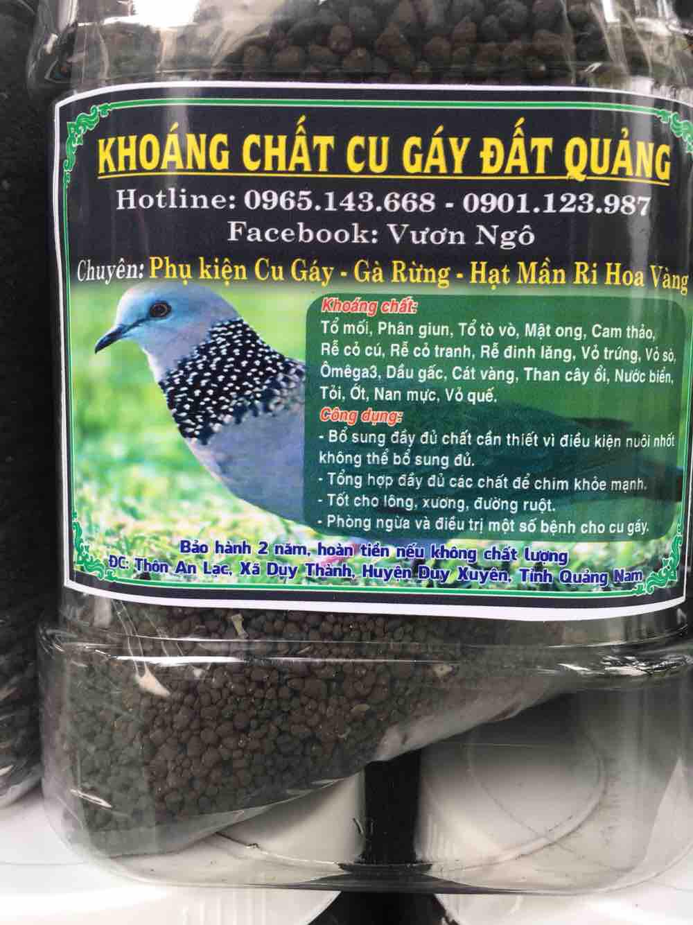 Khoáng Chất Cu Gáy 1000g