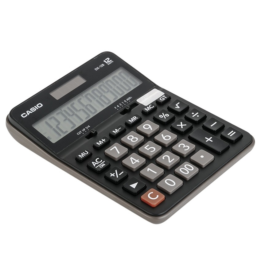 Máy tính Casio DX-12B - Chính hãng Bitex, Bảo hành 7 năm