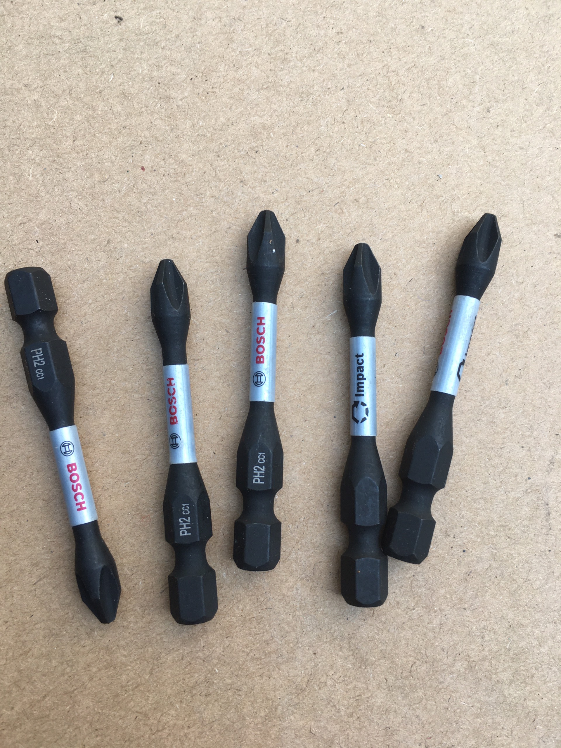 Bộ 2 mũi vít  5cm & 11cm 2 đầu PH2