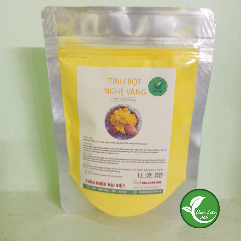Tinh bột nghệ vàng nguyên chất [Gói 100g]